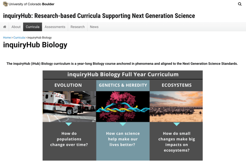 NGSS High School Standards