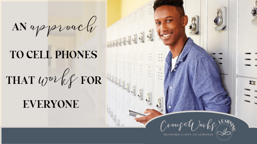 Students have addictions to their cell phones. It's important to have a cell phone policy that actually works in class.