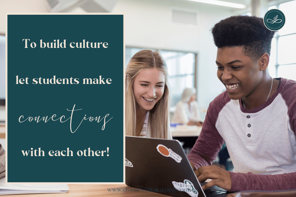 Teacher has happy students because he took time building classroom community